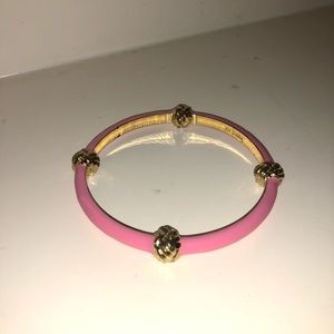 Lilly Pulitzer Pink & Gold Knot Bracelet